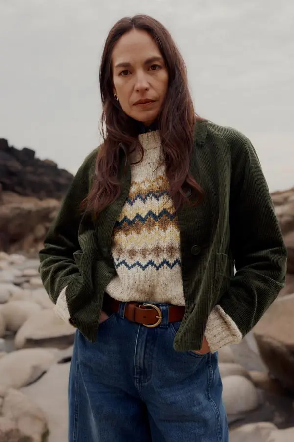 Ocean Mist Cord Jacket