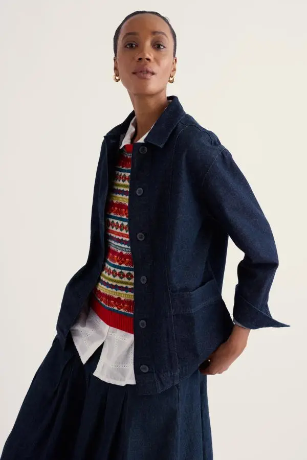 Croplands Recycled Denim Jacket