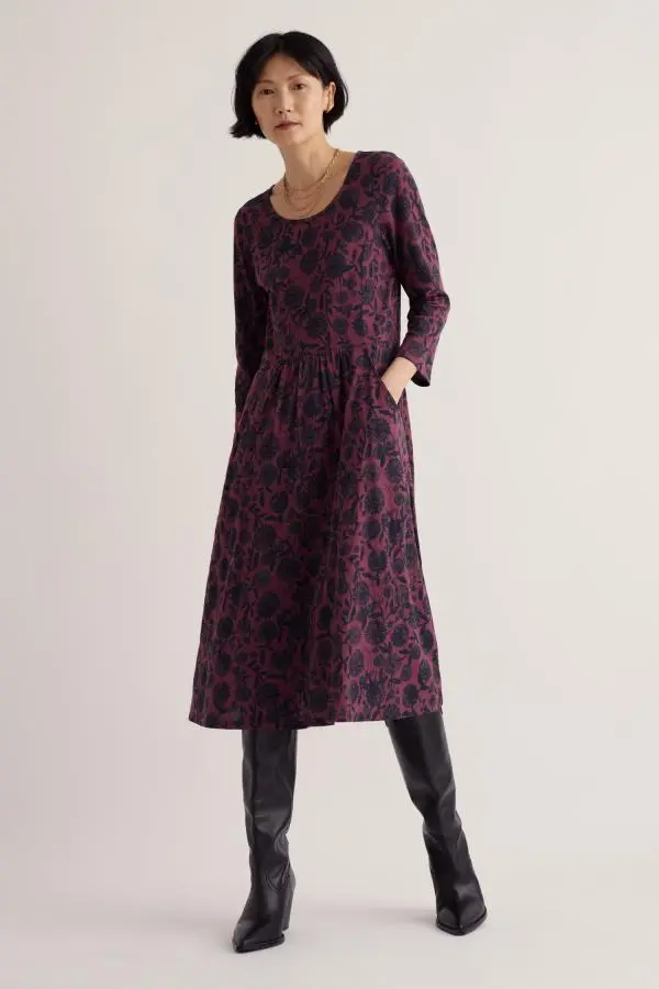 Enor 3/4 Sleeve Dress