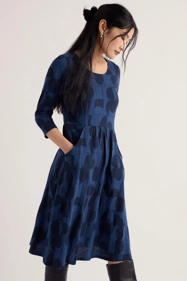 Enor 3/4 Sleeve Dress