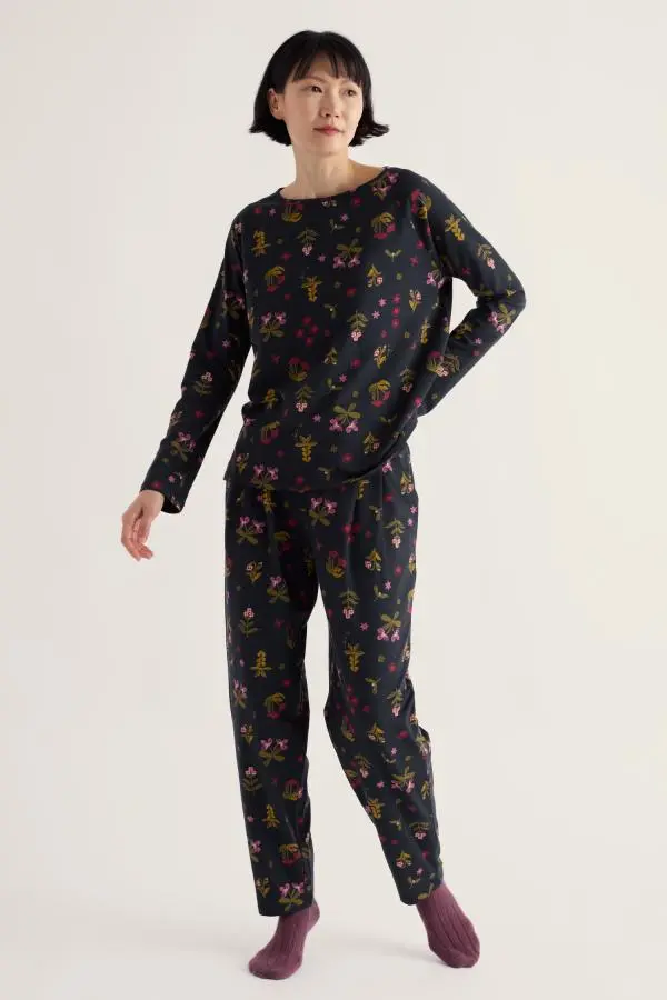 Setting Sun Pyjamas in GOTS-Certified Organic Cotton Jersey
