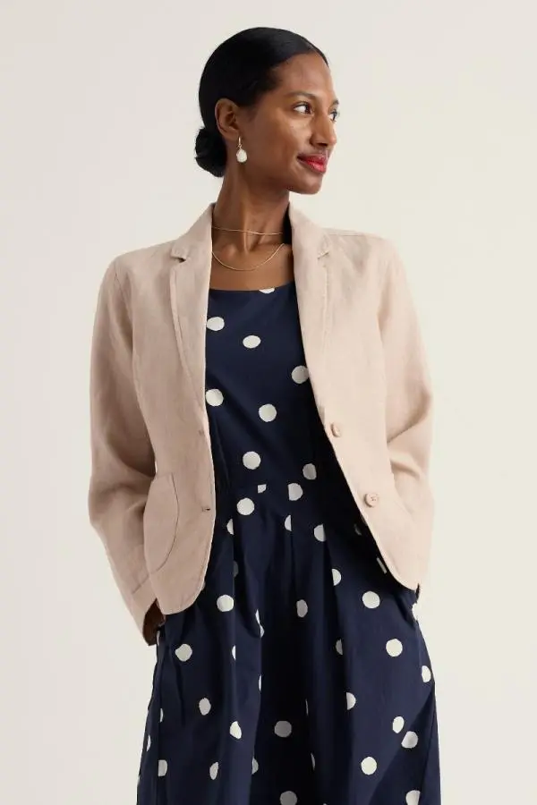 Blinker Linen Blazer
