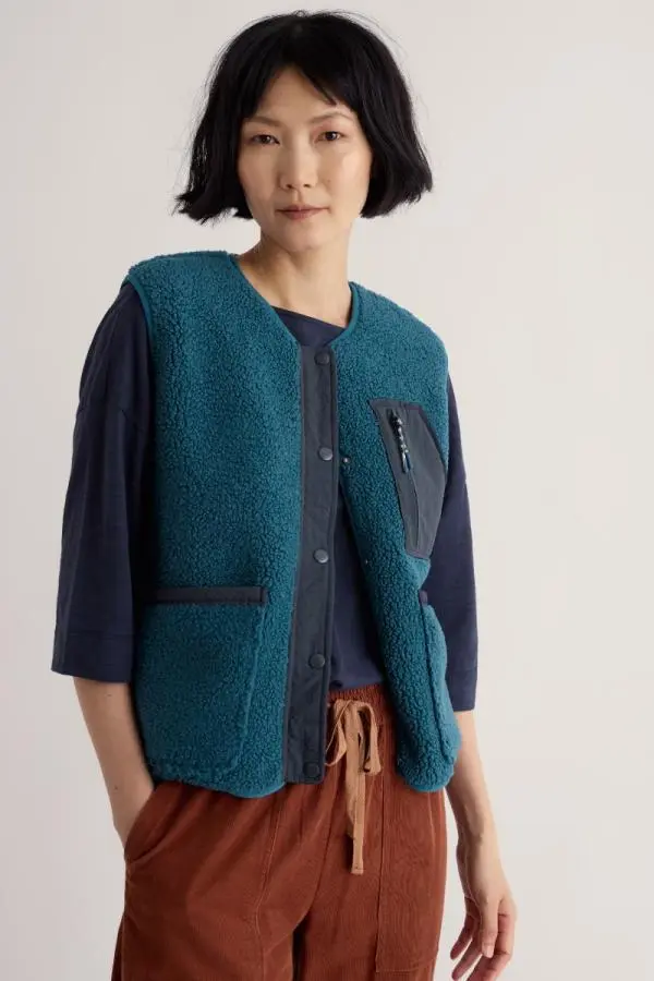 Penpol Borg Fleece Gilet