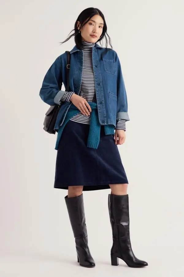 Dovetail A-Line Skirt