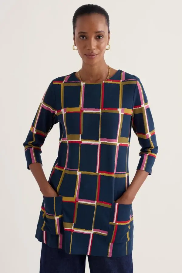 Tall Waves Jersey Tunic