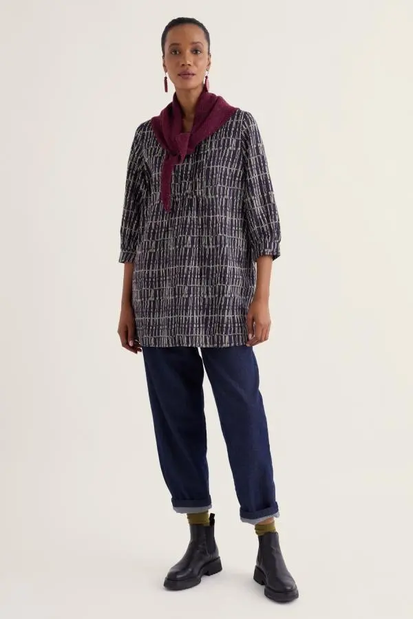 Lerryn Printed A-Line Tunic