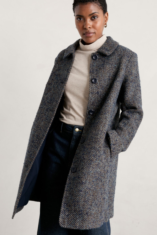 Pockets For Women Wood Cabin Coat