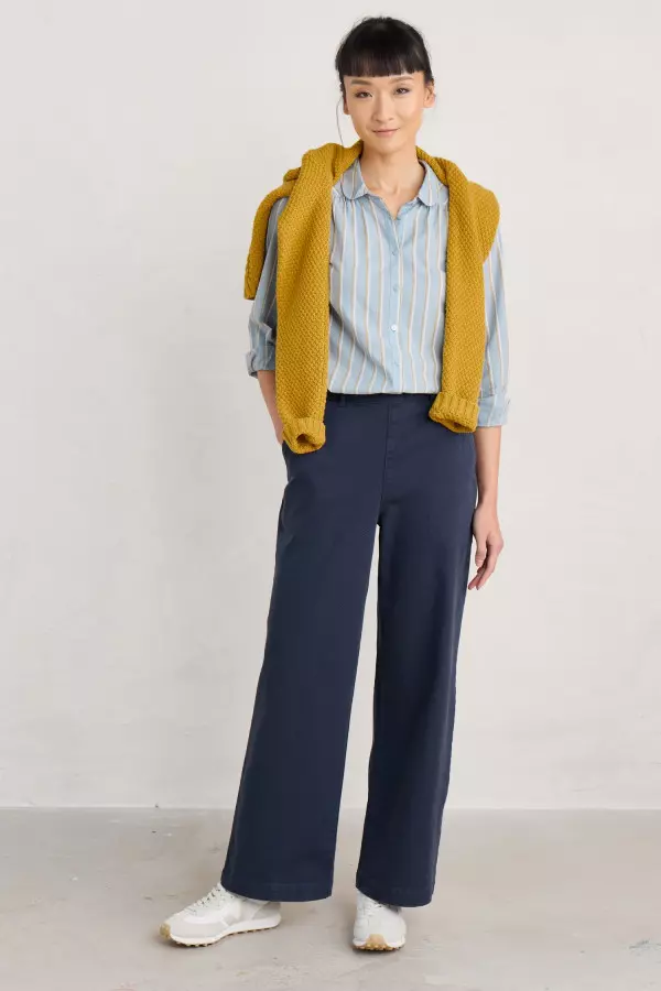 Hannafore View Full Length Wide Leg Trousers