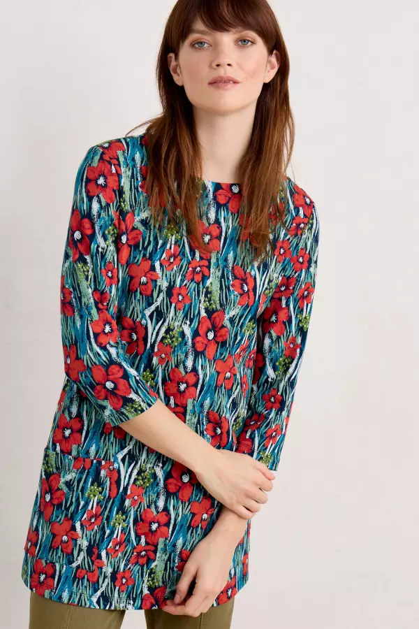 Tall Waves Jersey Tunic