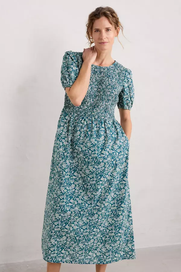 Meadowsweet Short Sleeve Dress