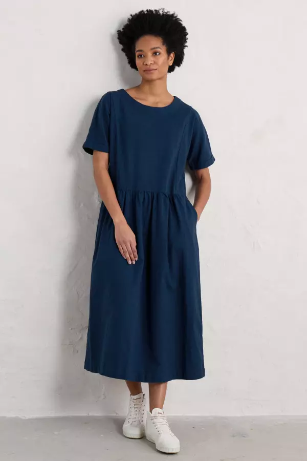 Cartway Ankle-Length Organic Cotton Dress