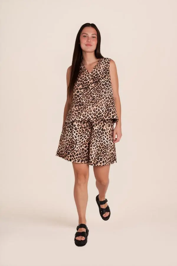 Fauna Shorts - Leopard