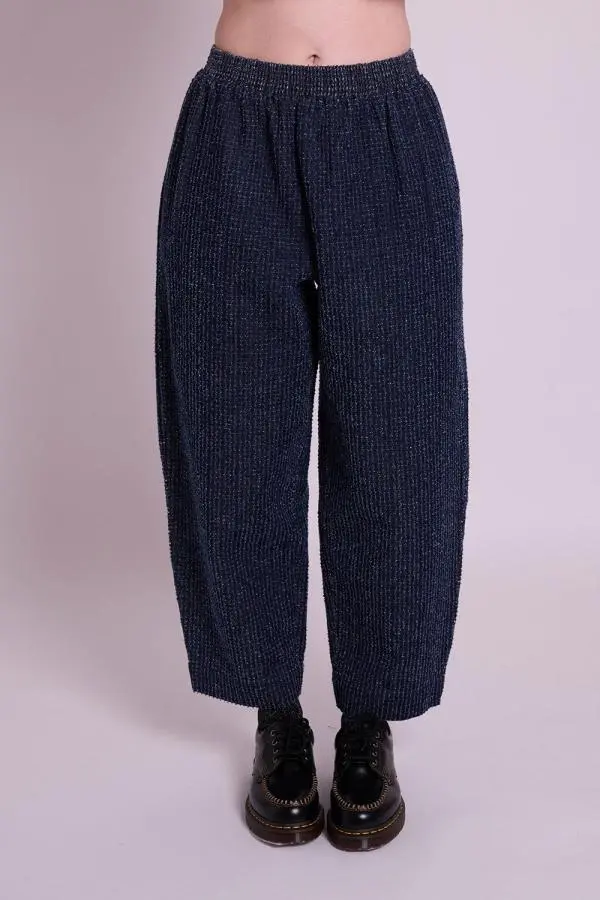 Peggy Trousers - Boucle Denim