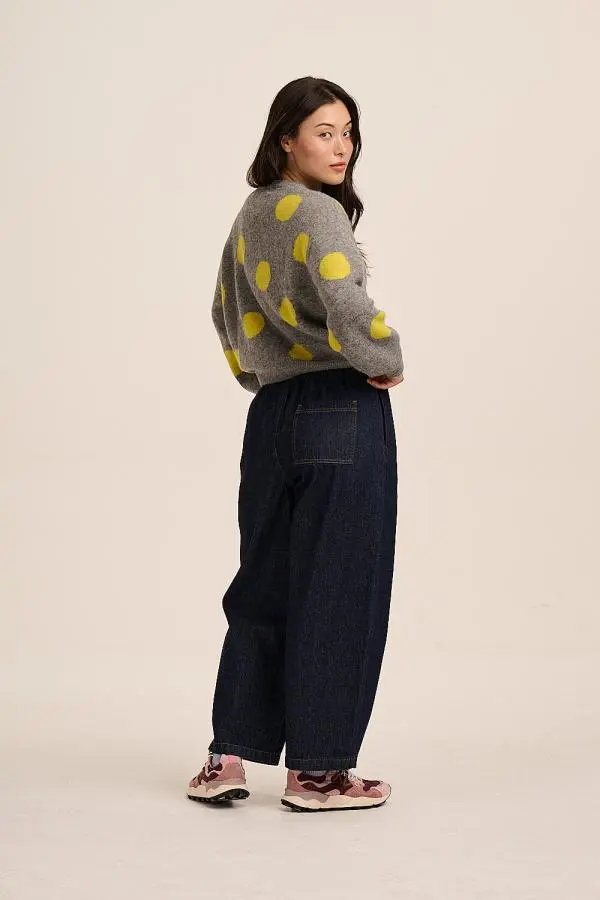 Ottie Denim Trousers - Dark Rinse
