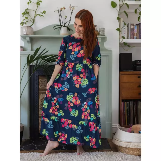 Faith Floral Midi Breastfeeding Dress