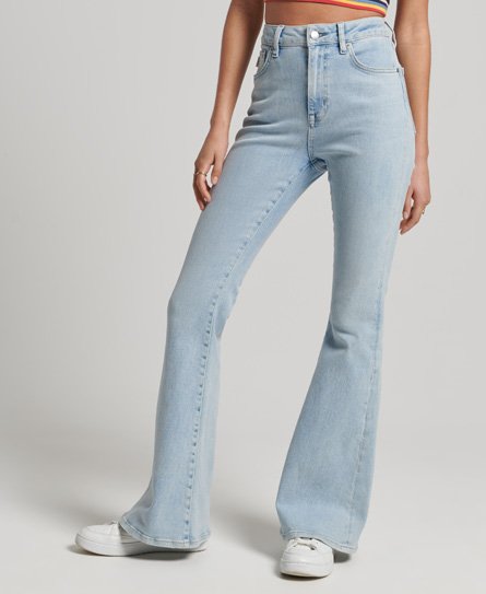 High waisted hotsell skinny flare jeans