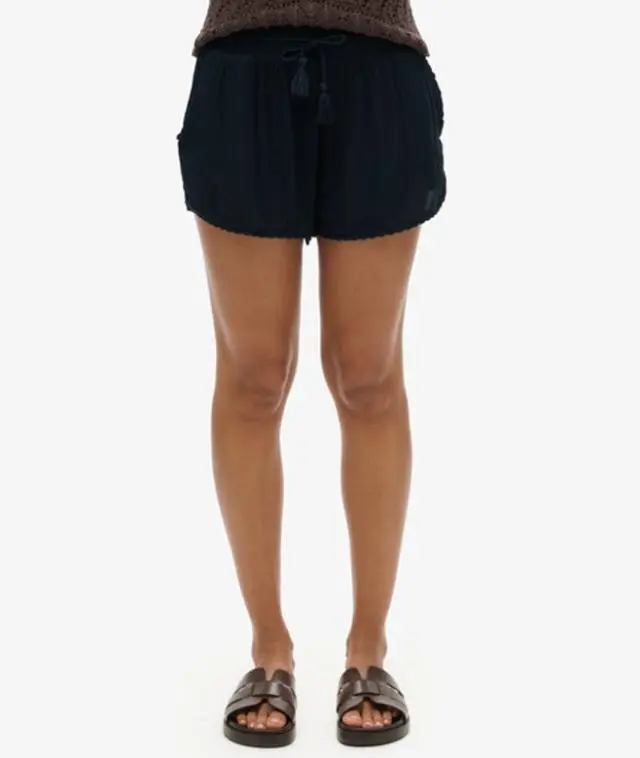 Superdry Women's Beach Shorts Navy / Eclipse Navy - 