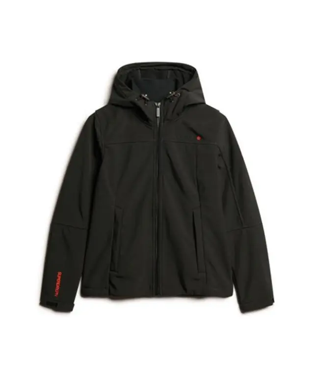 Superdry Women's Hooded Classic Trekker Jacket Black - 