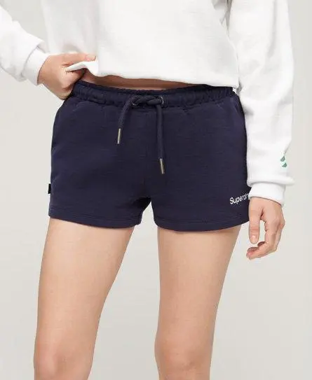 Superdry Women's Vintage Jersey Shorts Navy / Rich Navy -