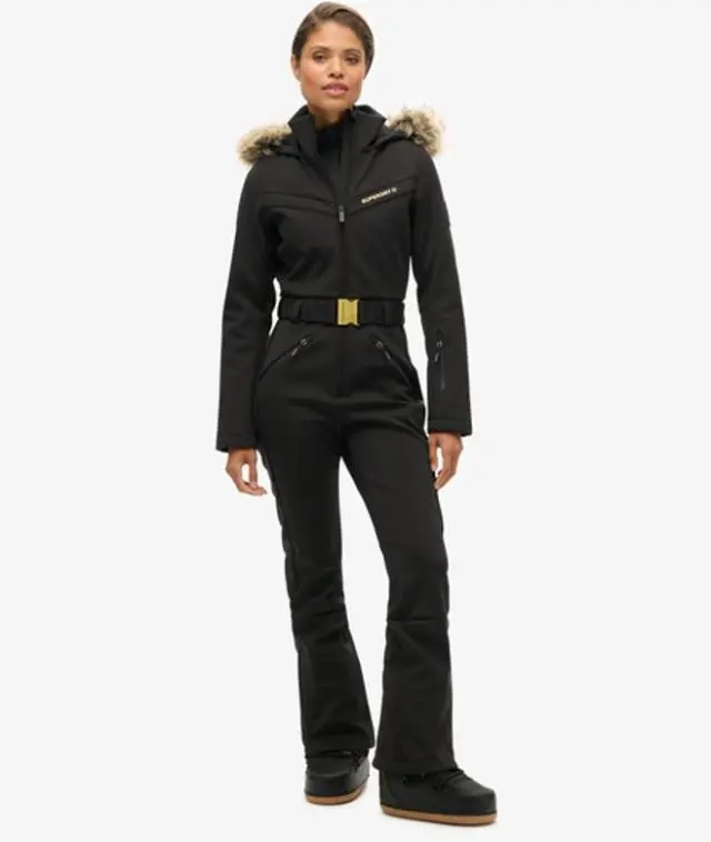 Superdry Women's Ski Suit Black - 