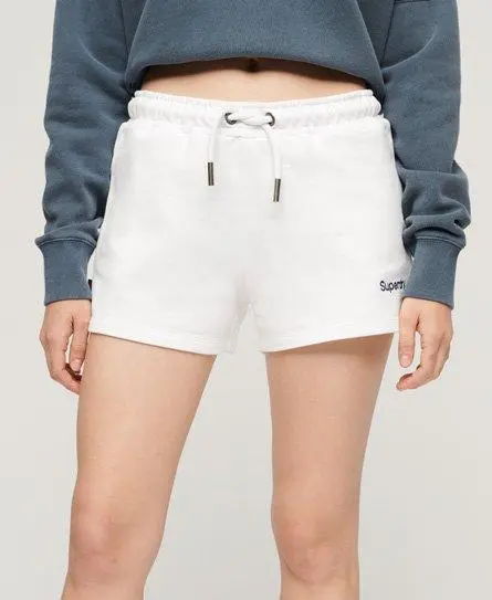 Superdry Women's Vintage Jersey Shorts White / Optic -