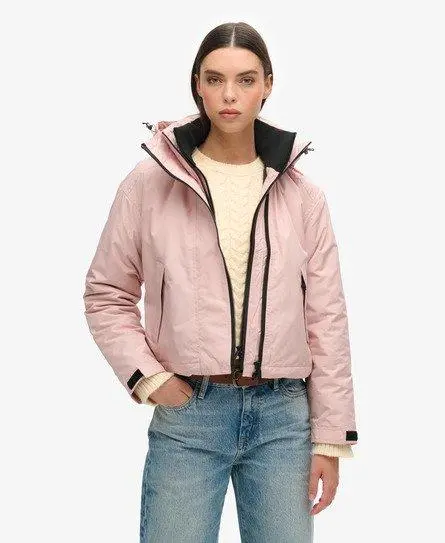 Superdry Women's Code SD-Windcheater Jacket Pink / Vintage Blush Pink -