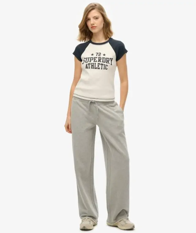 Superdry Women's Studios Joggers Grey / Grey Marl - 