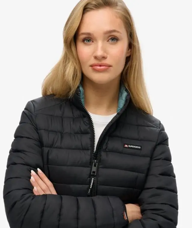 Superdry & Co Women's Fuji Lite Padded Jacket Black - 