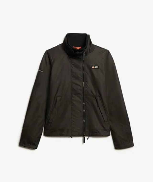 Superdry Women's Mountain Windbreaker Jacket Black - 