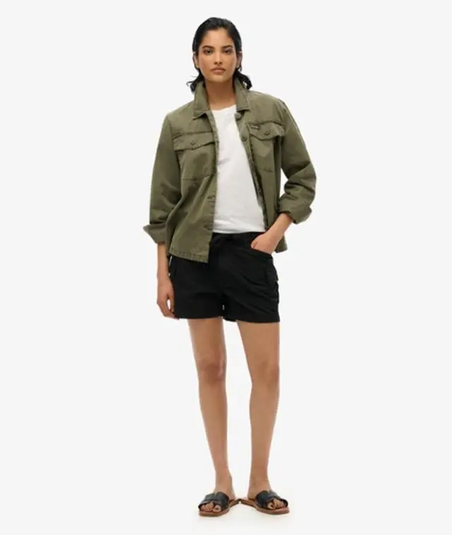 Superdry Women's Cargo Hot Short Black - 