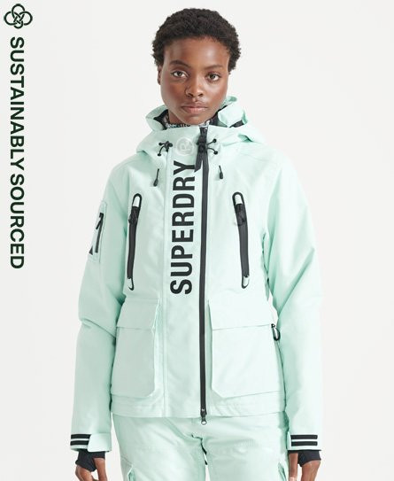 Superdry Women's Light Blue Sport Ultimate Rescue Jacket - 