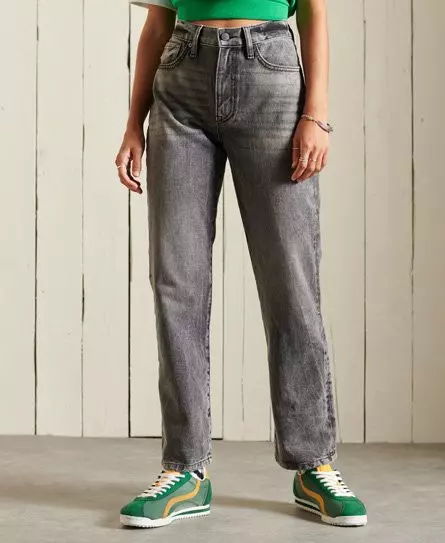 Superdry High Rise Straight Jeans