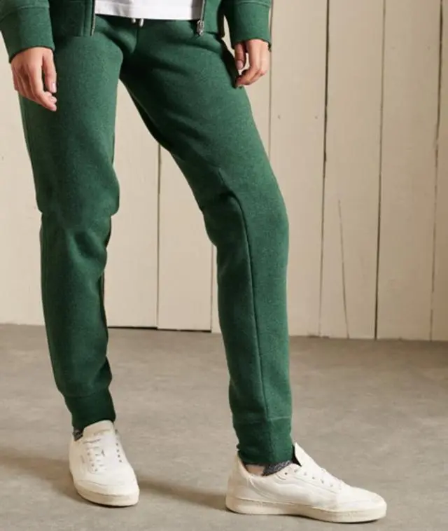 Superdry Women's Vintage Logo Embroidered Joggers Green / Heritage Pine Green Marl - 