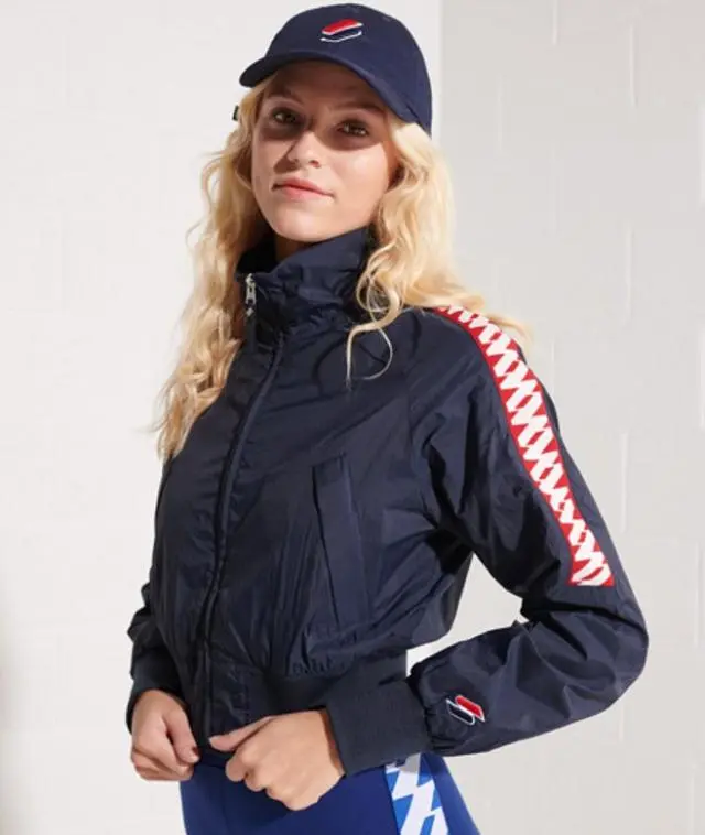 Superdry Women's Code Energy Sd-windrunner Jacket Navy / Deep Navy - 
