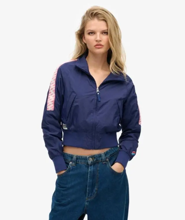 Superdry Women's Code Energy Sd-windrunner Jacket Navy / Supermarine Navy - 