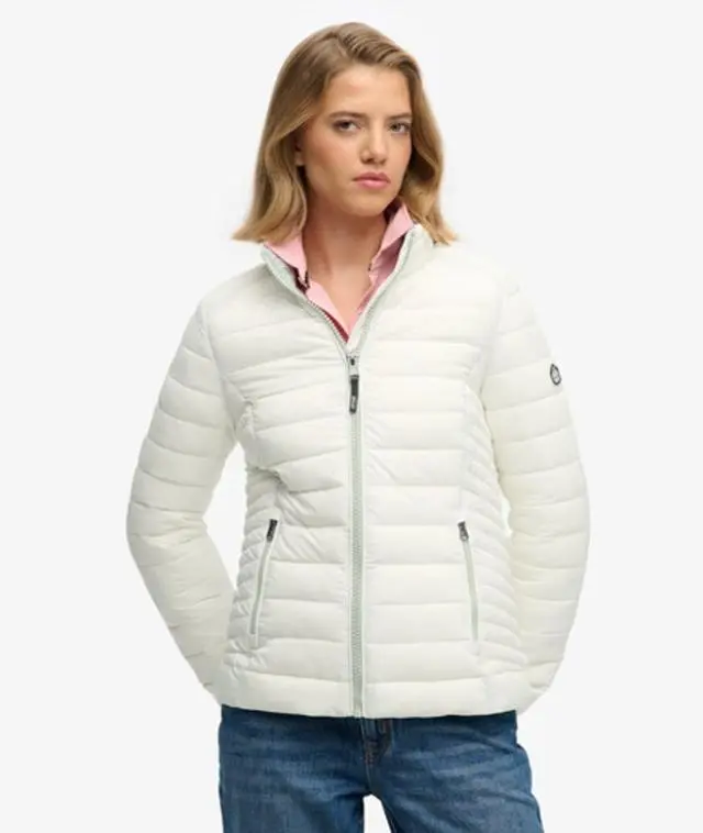 Superdry & Co Women's Fuji Lite Padded Jacket White / Off White - 