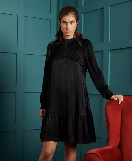 Superdry Women's Dry Lace Dress Black - 