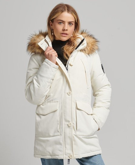 White winter deals coat womens uk