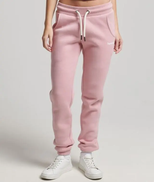 Superdry Women's LA Athletic Joggers Pink / Soft Pink - 