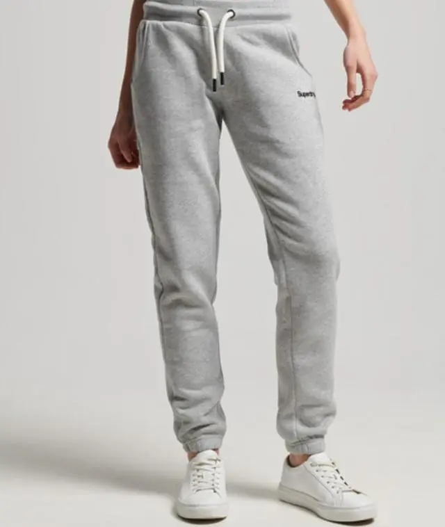 Superdry Women's LA Athletic Joggers Grey / Grey Marl - 