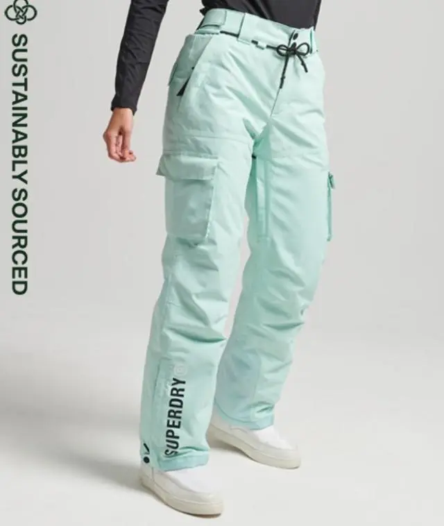 Superdry Women's Ultimate Rescue Pants Light Blue - 