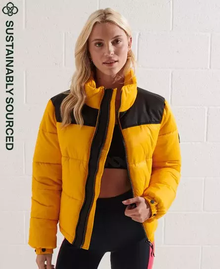 Superdry Women's Code Jacket Yellow / Explorer Yellow - 