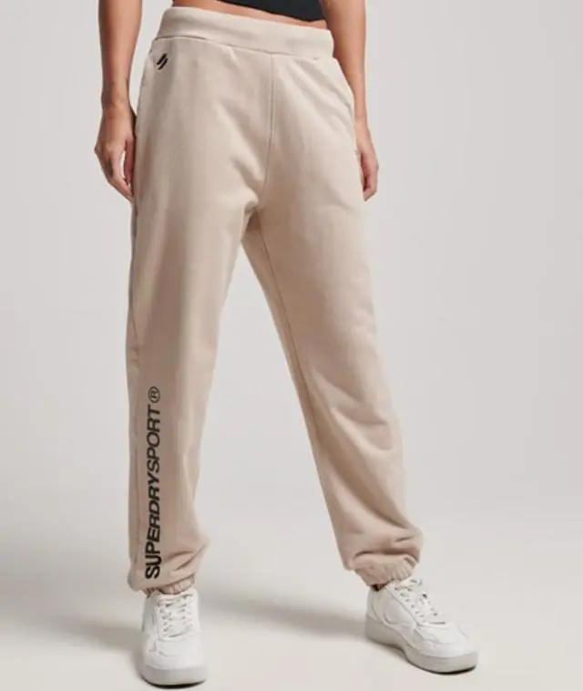 Superdry Women's Core Joggers Cream / Chateau Gray - 