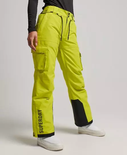 Superdry Women's Sport Ultimate Rescue Pants Yellow / Sulphur Spring - 