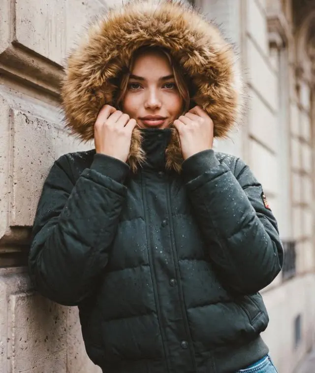 Superdry & Co Women's Everest Hooded Bomber Jacket Green / Cedar Green - 
