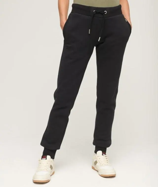 Superdry Women's Essential Logo Joggers Black - 