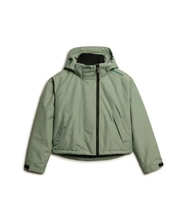 Superdry Women's Code Sd-windcheater Jacket Green / Light Jade Green - 