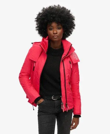 Superdry Women's Mountain Sd-windcheater Jacket Pink / Active Pink - 