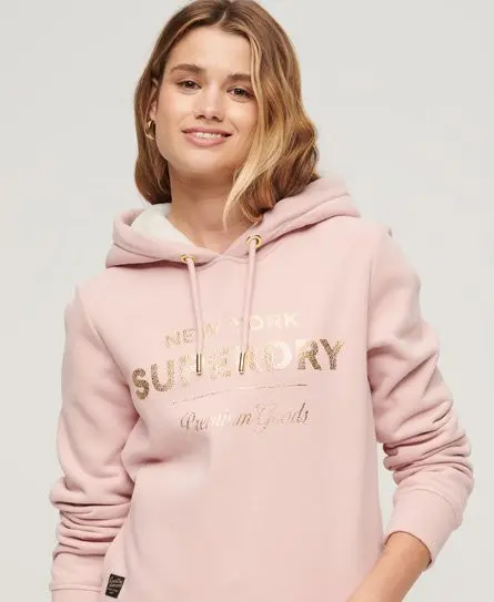 Superdry sweatshirt pink 2025