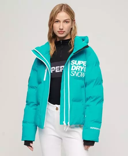Superdry Women's Sport Ski Boxy Puffer Jacket -